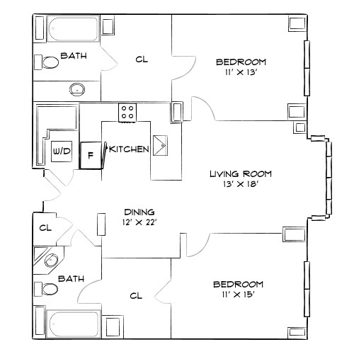 Floor Plan - Design 2F Premier