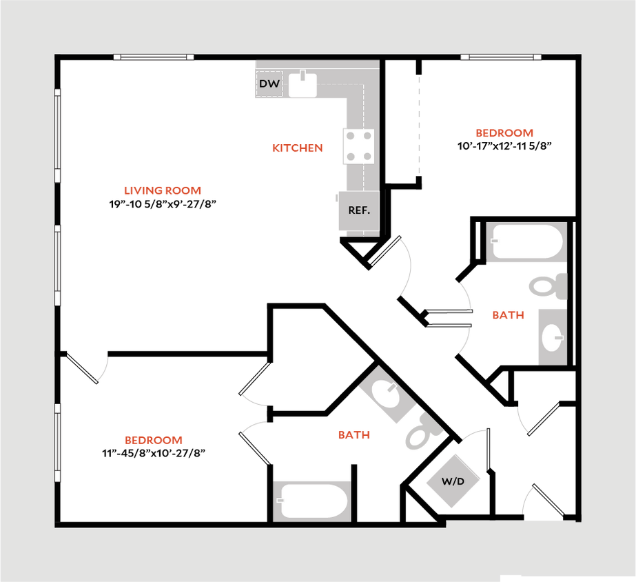 Floor Plan - Plan 2J