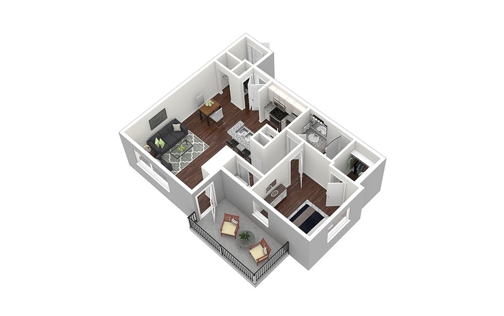 Floor Plan - The Alma