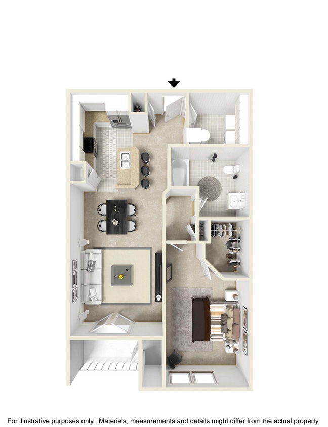 Loft.jpg - A1 - The Loft - One Bedroom, One Bathroom