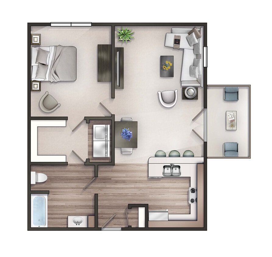 Floor Plan - The Hartwell