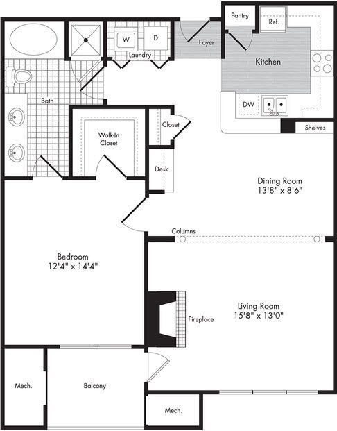 Floor Plan - The Topaz