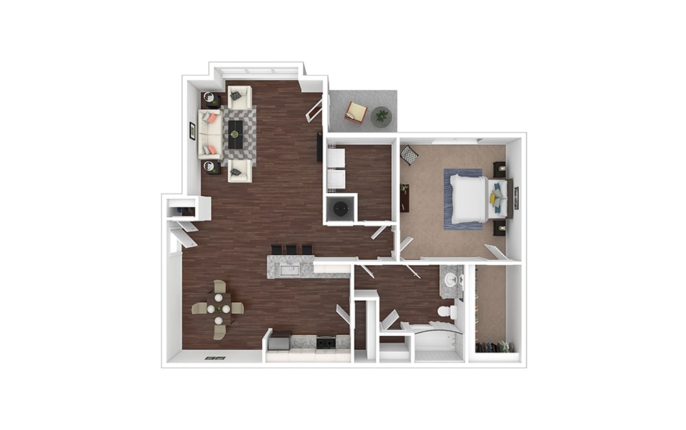 Floor Plan - Madison - Renovated