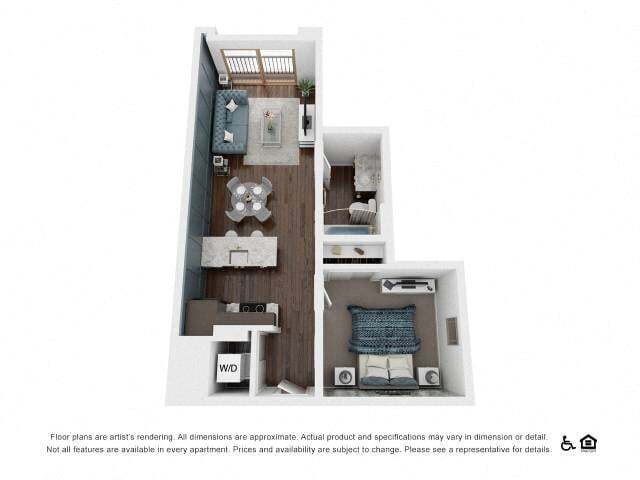 Floor Plan - 1X1 D