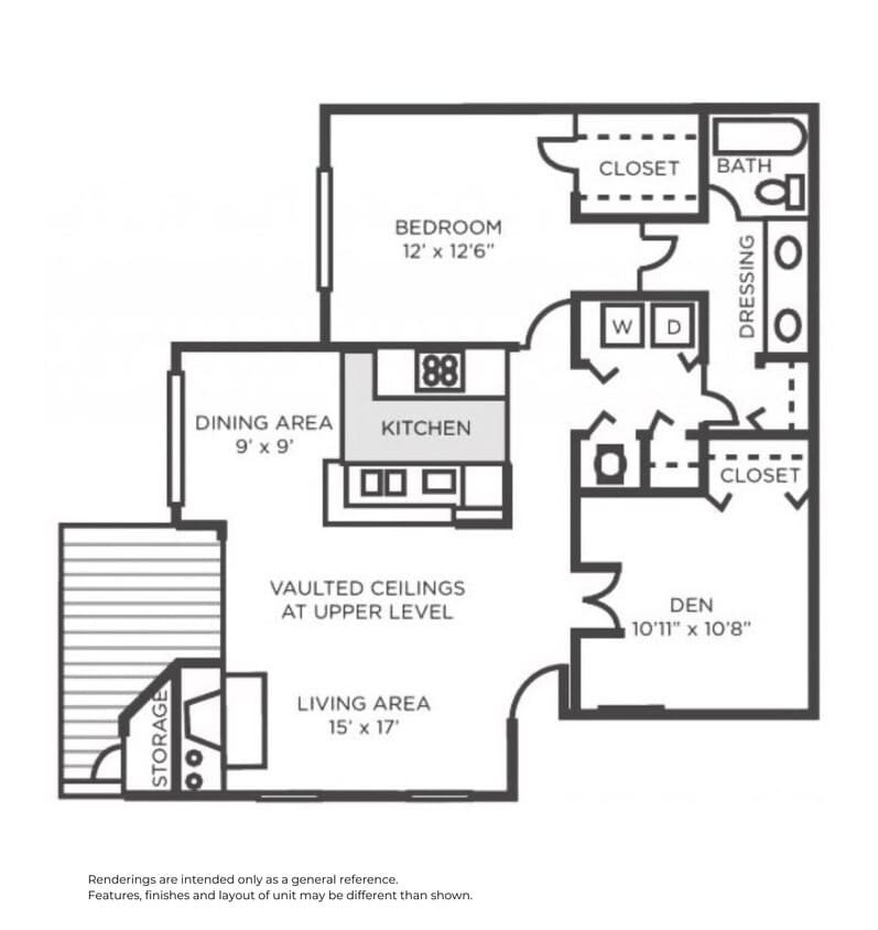 Floor Plan - A2 - Renovated