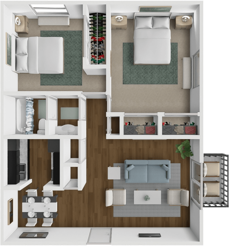 Floor Plan - Bordeaux