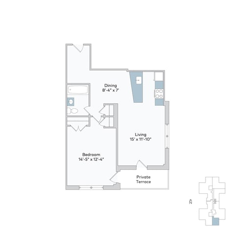Floor Plan - fron1Pe
