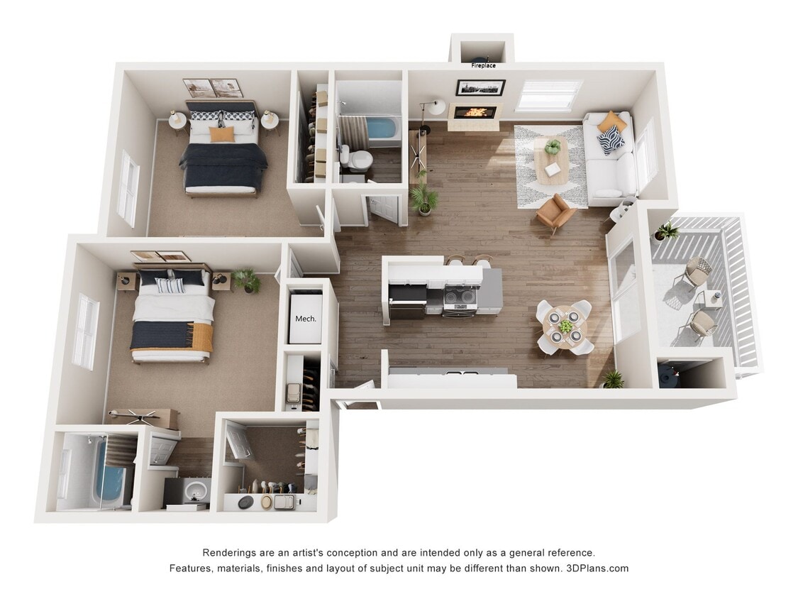 Floor Plan - Residence 4 Luxury