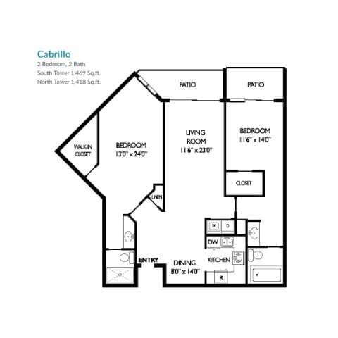 Floor Plan - Cabrillo