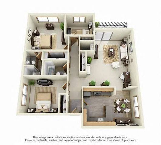 Floor Plan - Three Bedroom