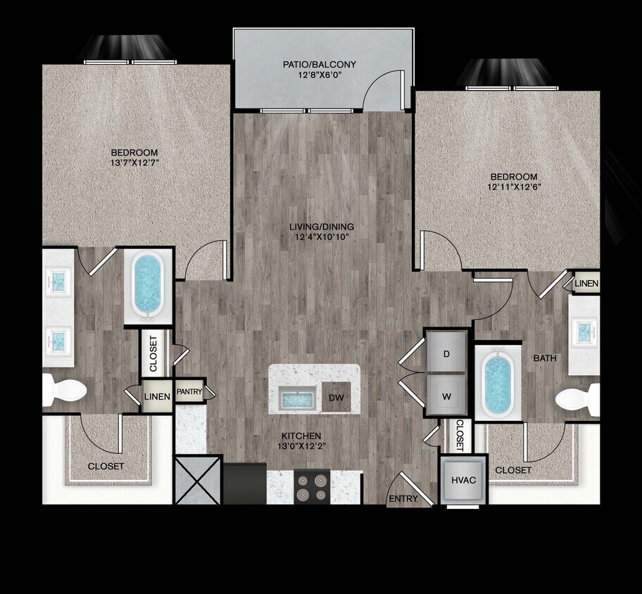 Floor Plan - B2 - Essential Living