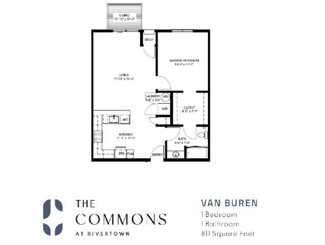Floor Plan - Van Buren