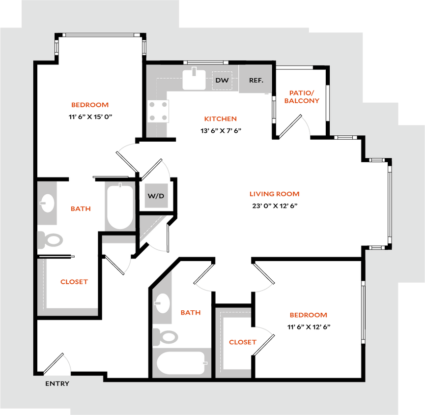Floor Plan - Plan 2N