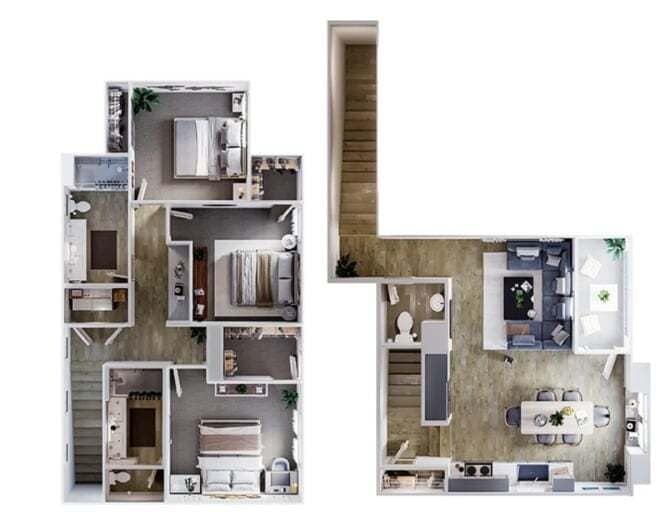 Floor Plan - Plan 3G