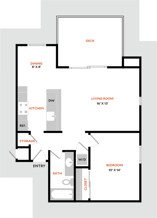 Floor Plan - Plan 1AR