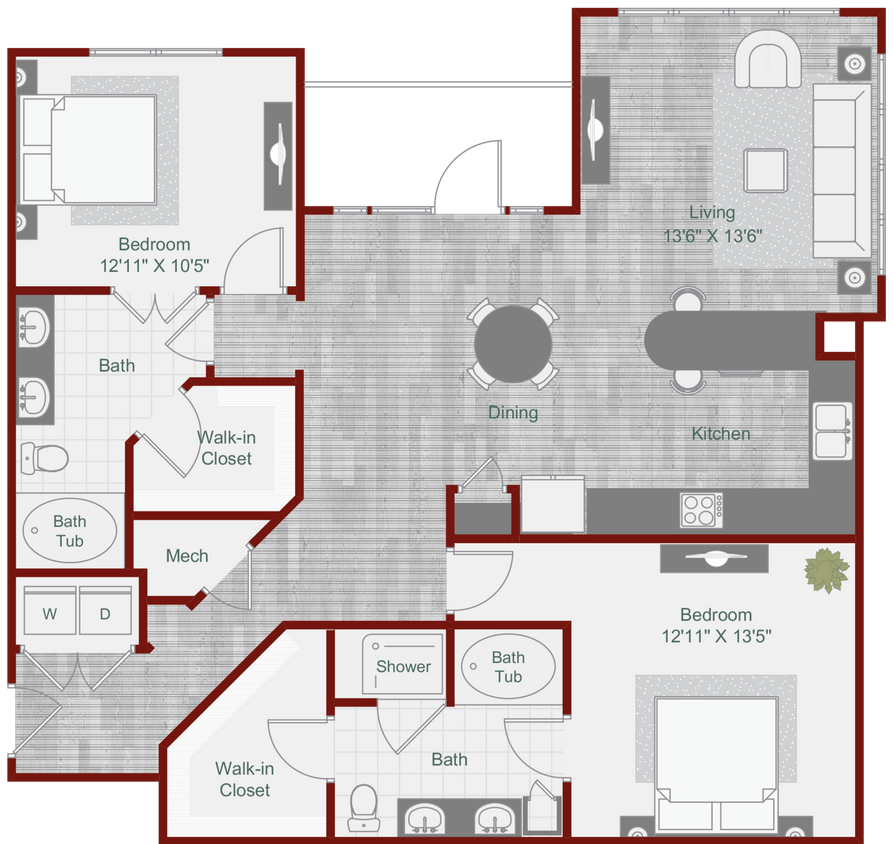 Floor Plan - B2-1