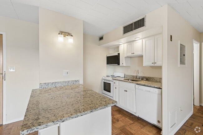 Studio - 520SF - Kitchen - Tiffany Apartments