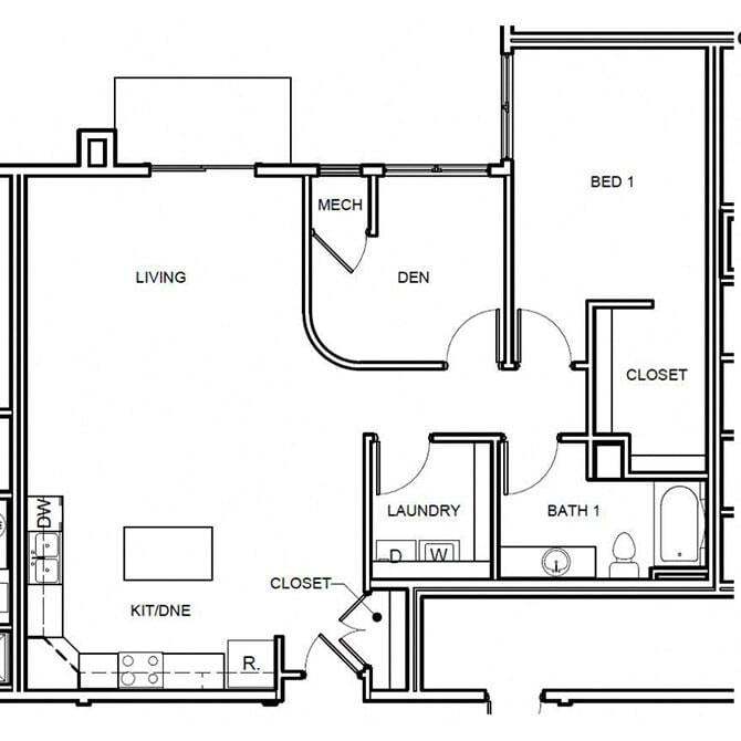 Floor Plan - Blackbird with Den