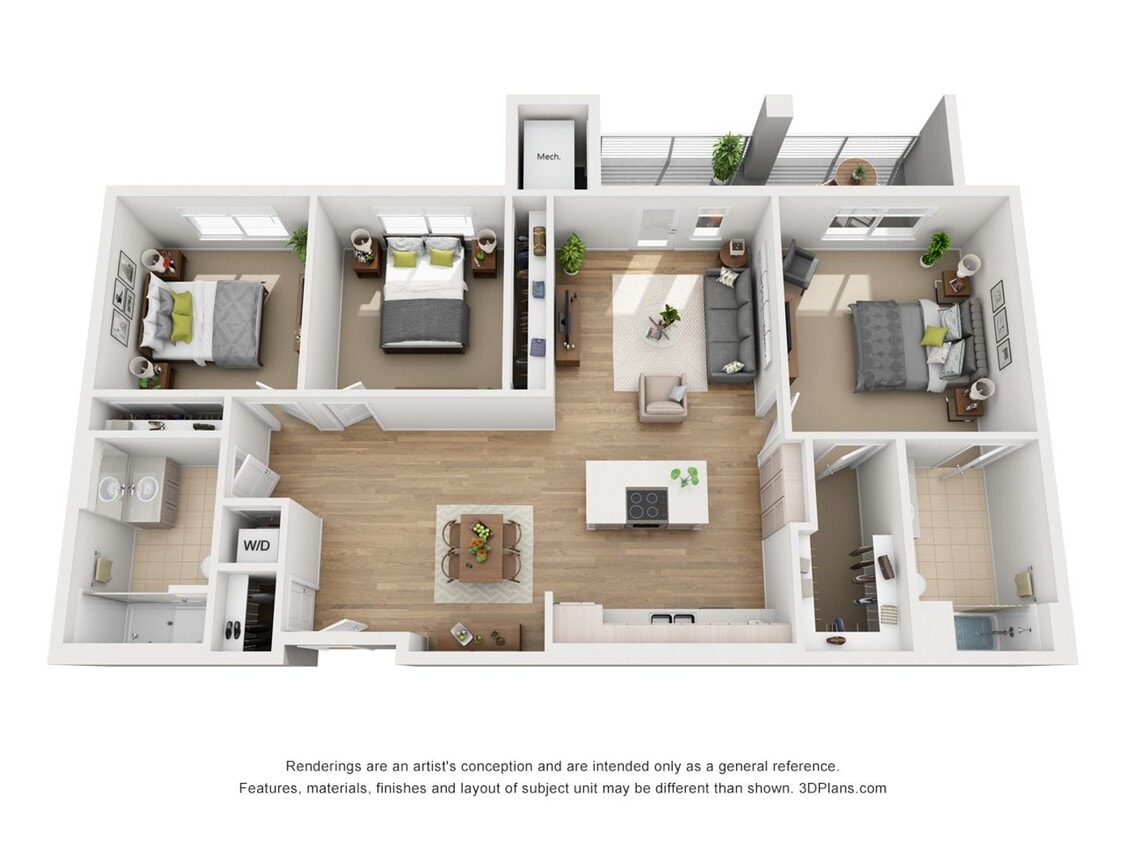Floor Plan - 3x2F-1460-p2