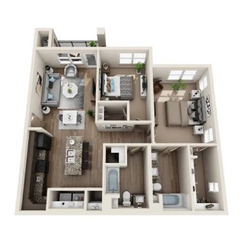 Floor Plan - Gem Lake