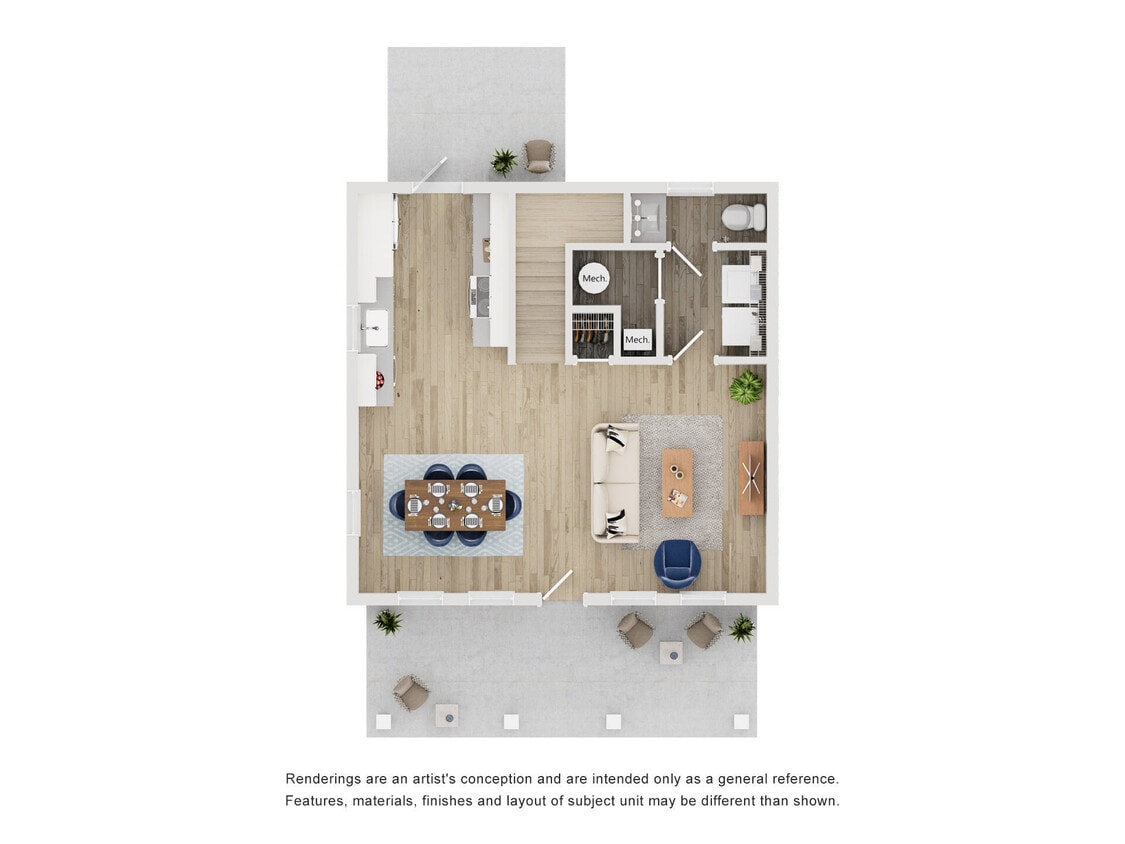 Floor Plan - Cottage B3