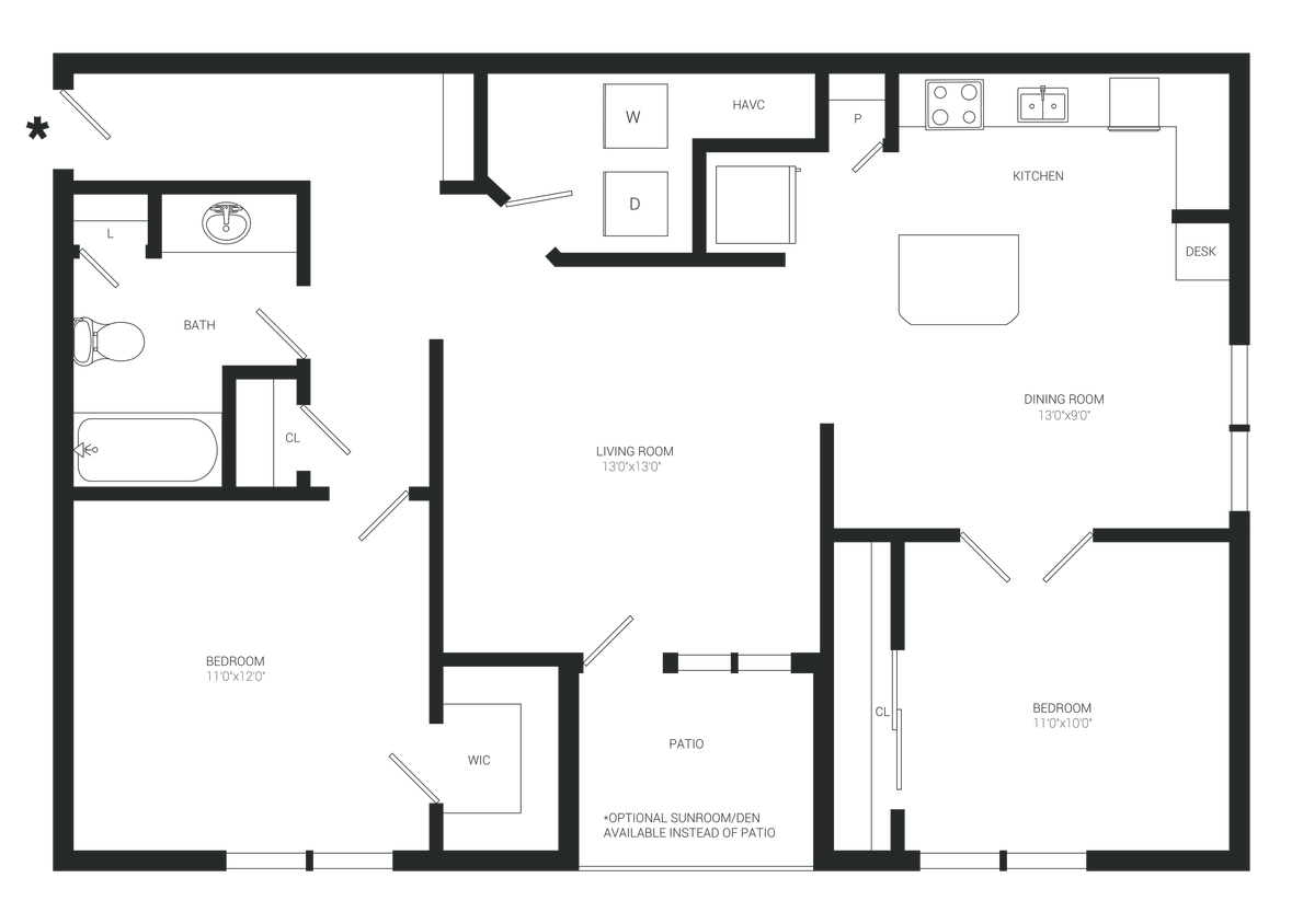Floor Plan - Mesquite