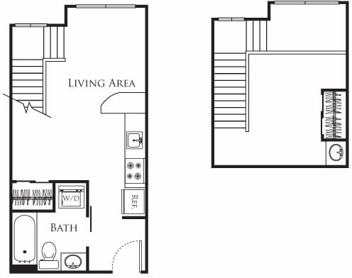 Floor Plan - Micro One Bed - C2c 702