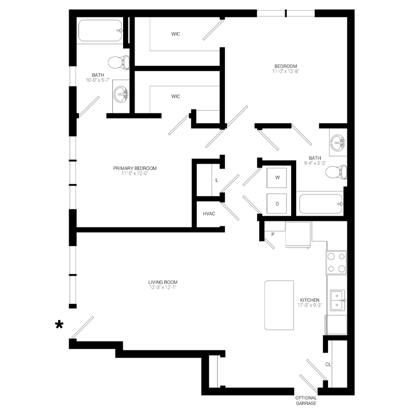 Floor Plan - Designer Courtyard Two