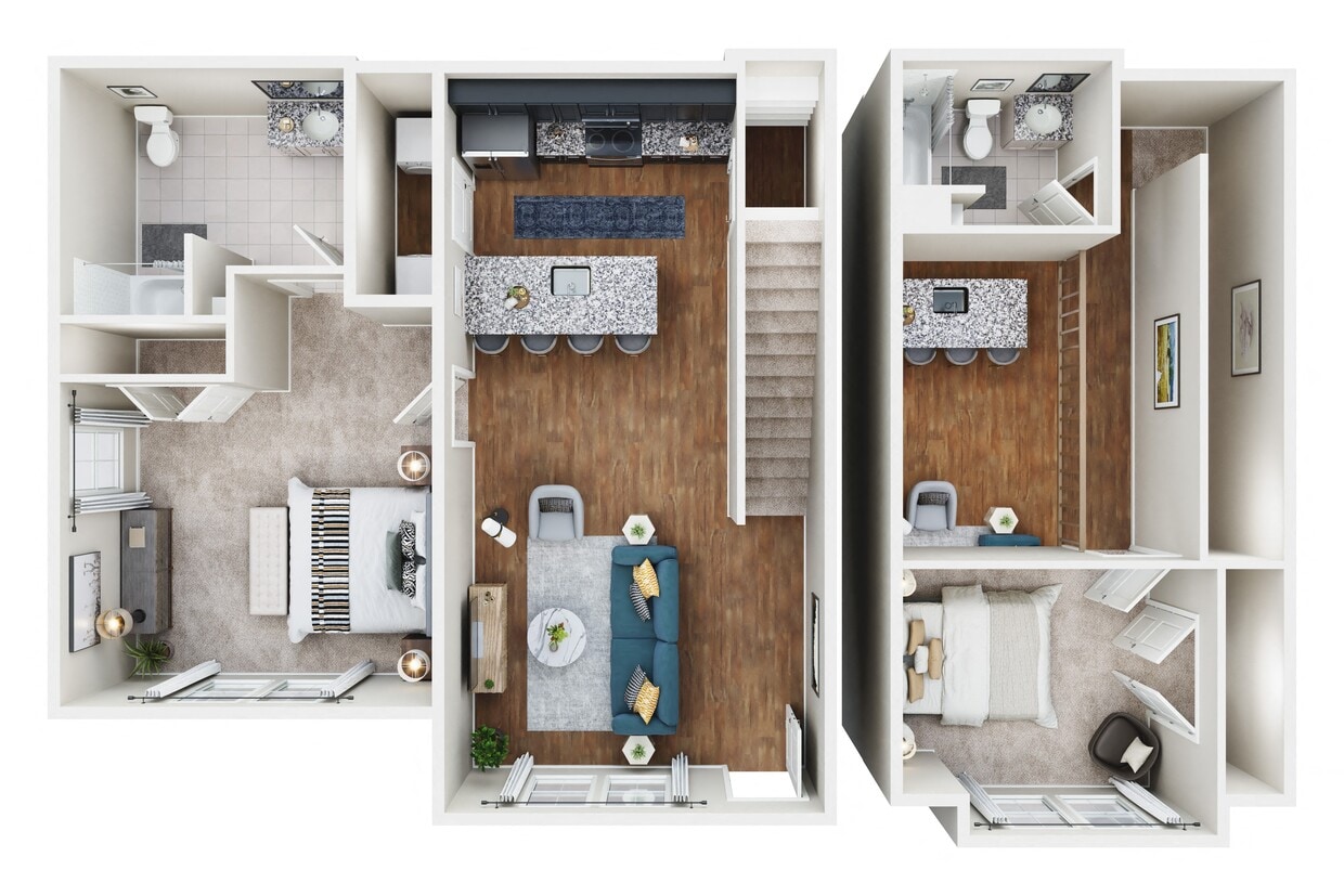 Floor Plan - C1 Townhome Phase II