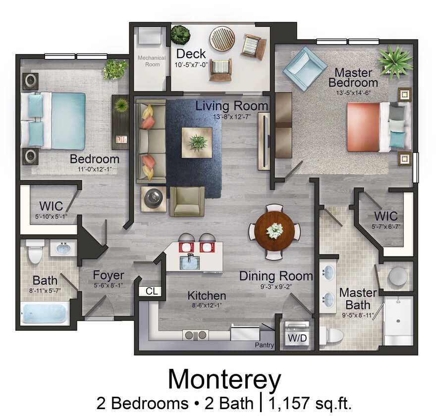 Floor Plan - Monterey
