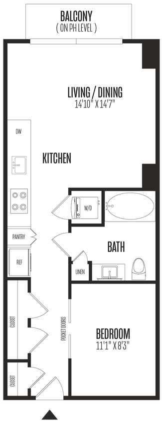 Floor Plan - Studio-STU