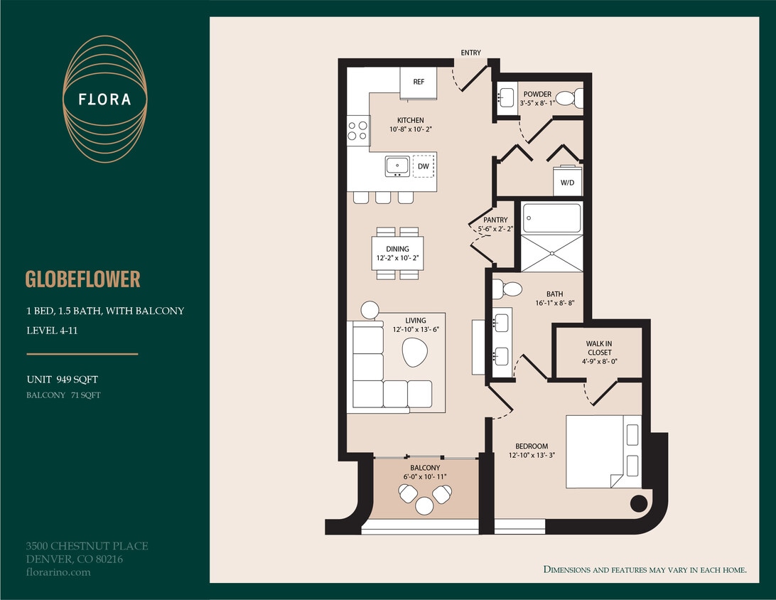 Floor Plan - Globeflower