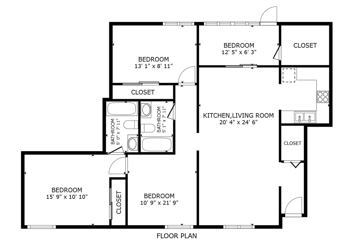 Floor Plan - The Villa