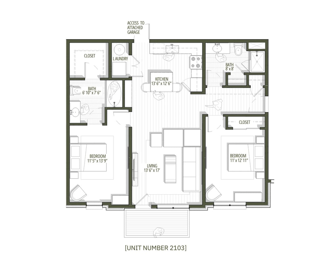 Floor Plan - West 8th - Jasper