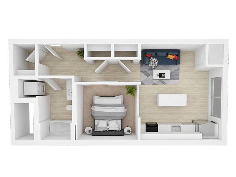 Floor Plan - Feldspare A1