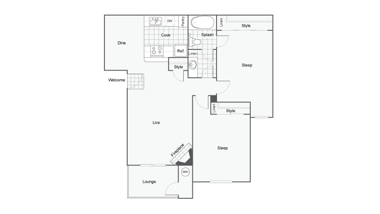 Floor Plan - Olive