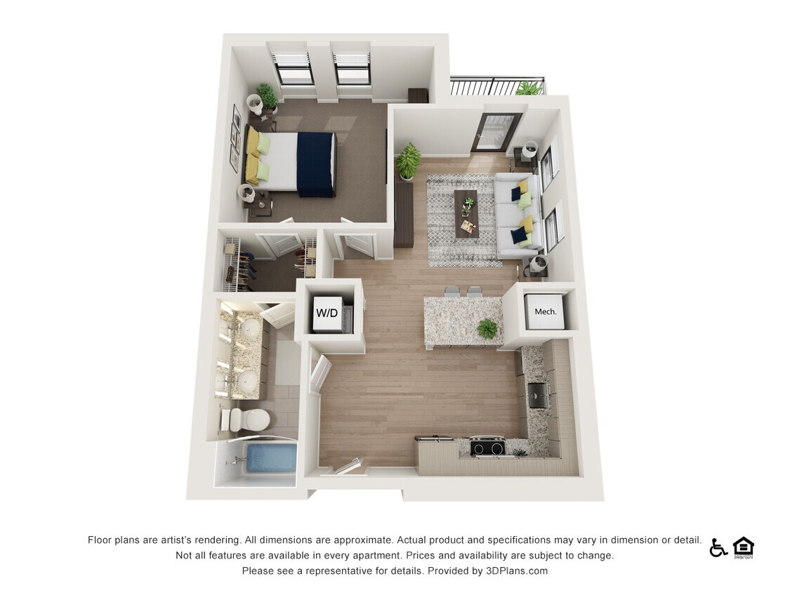 Floor Plan - 1B