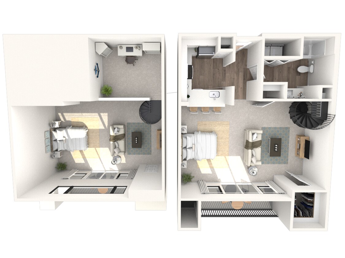 Floor Plan - 0x1 E1 Loft