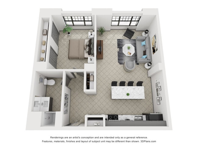 Unit 104 - Monterey Apartments