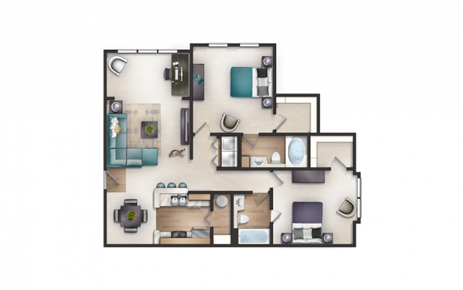 Floor Plan - Wren + Bonus Room