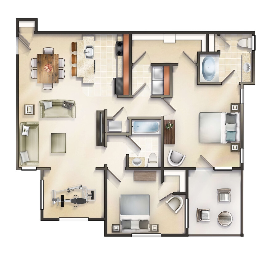 Belvedere with sunroom and balcony - The Belvedere with Balcony and