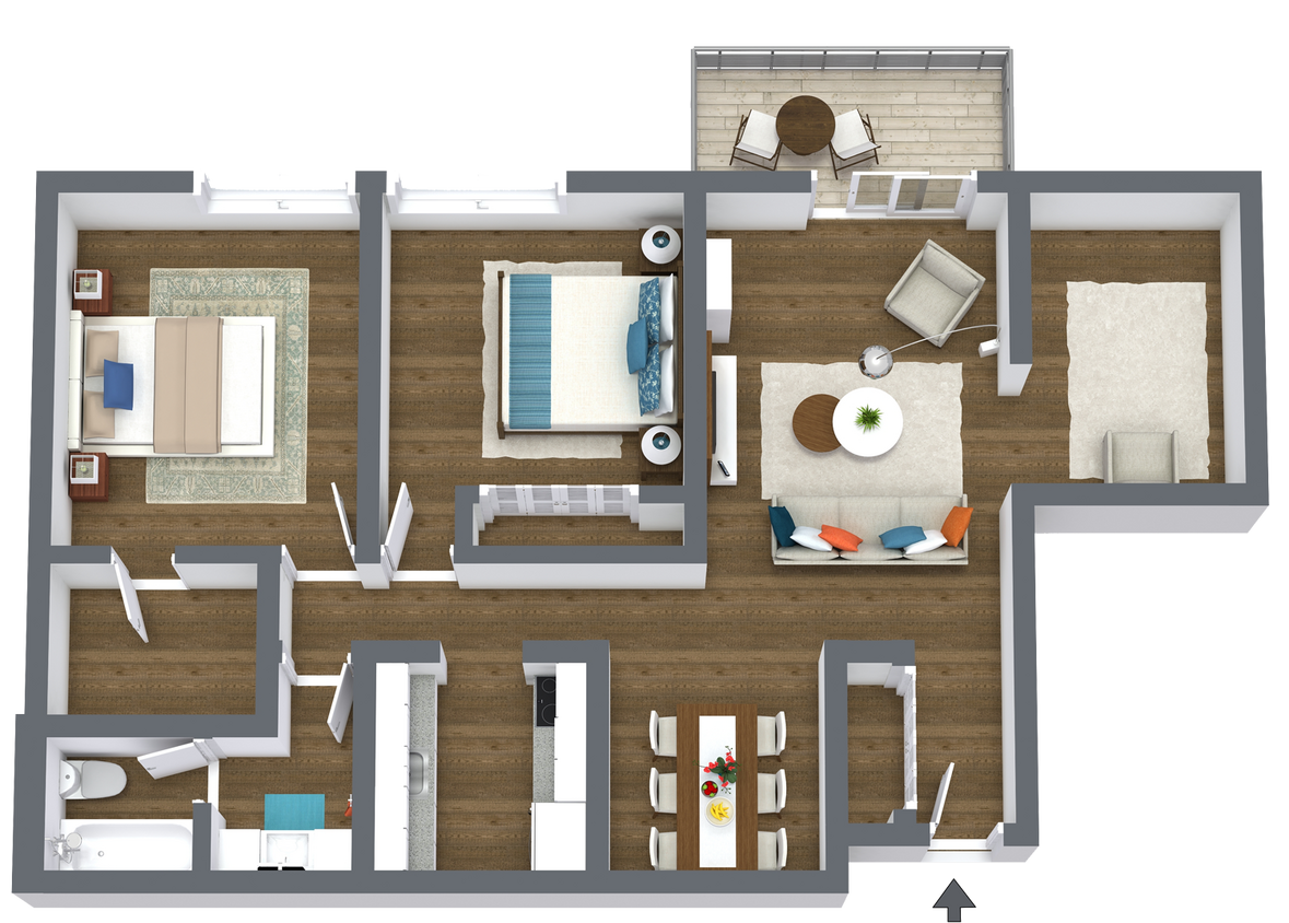 Floor Plan - Belvidere
