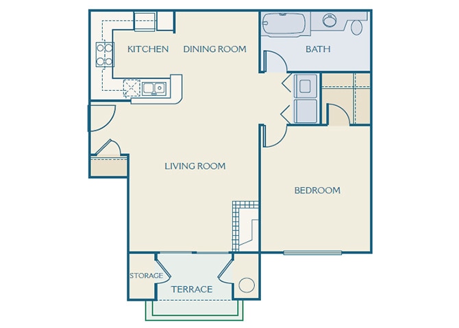 Floor Plan - A1 (Willow)