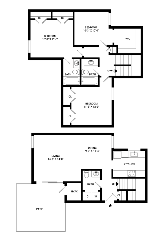 Floor Plan - Mason Townhome