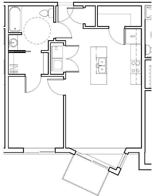 Floor Plan - 1B