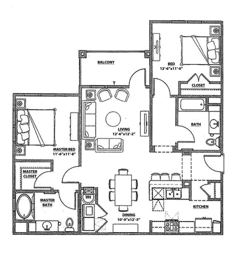 2BR/2BA - The Atlanta