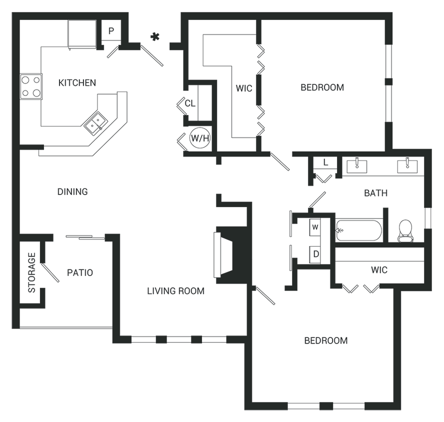 Floor Plan - The Chatsworth