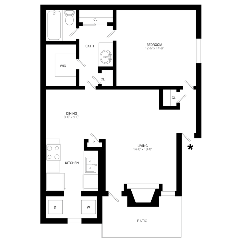Floor Plan - Chelsea