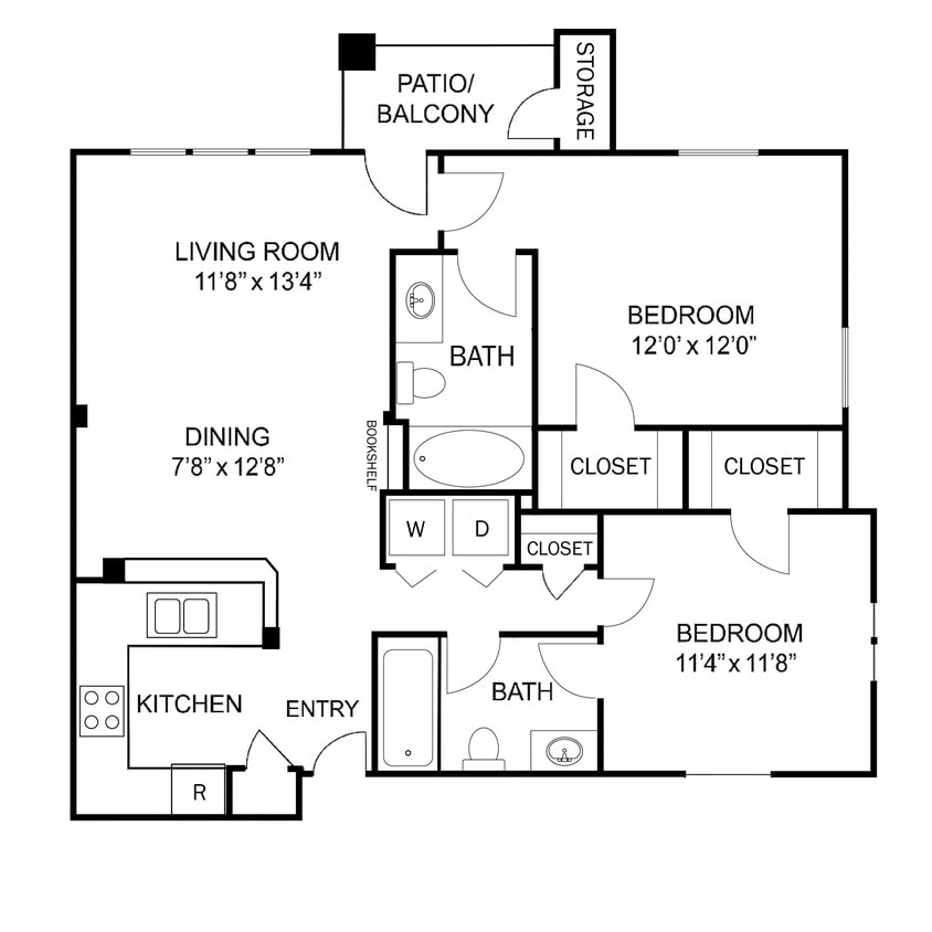 Floor Plan - 2C