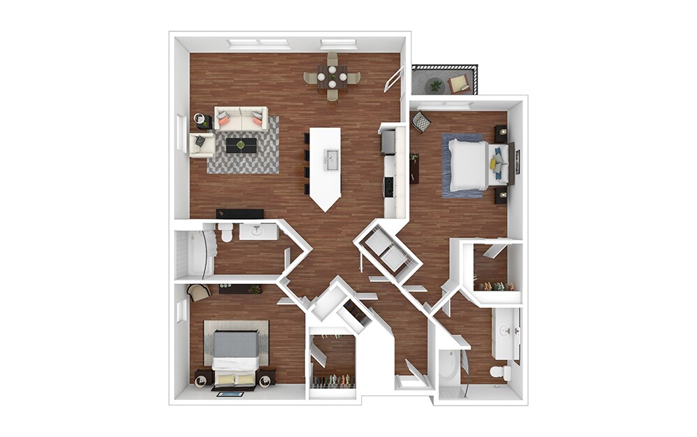 Floor Plan - Sable - Renovated